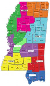 Lowndes County Ms Road Map