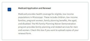 How to Return Your Renewal - Mississippi Division of Medicaid